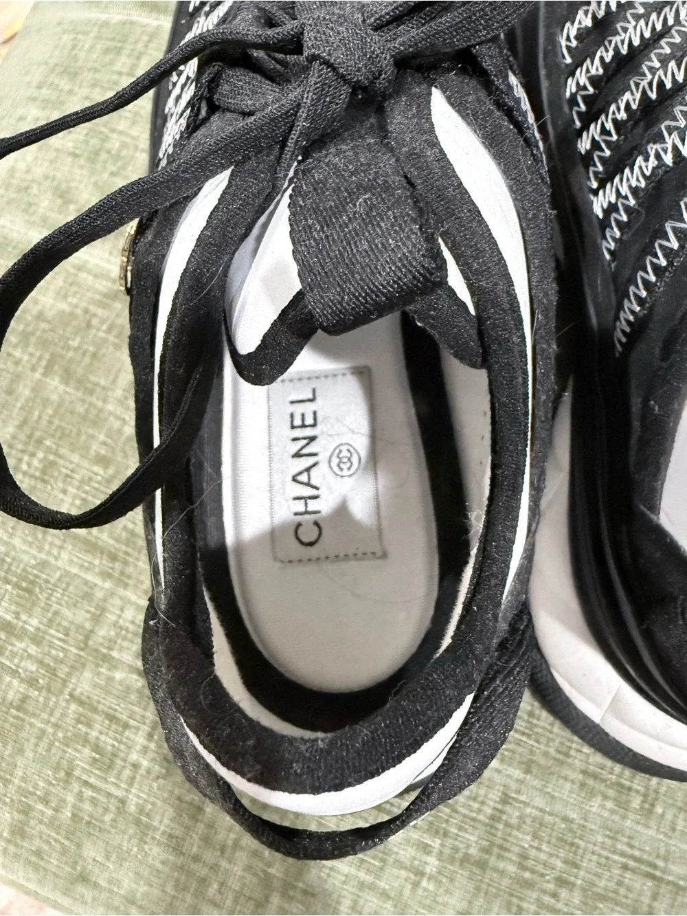 CHANEL platform sneakers